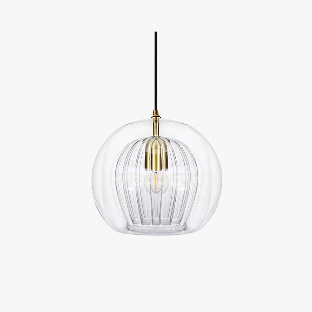 AmberSphere - Elegant Pendant Light