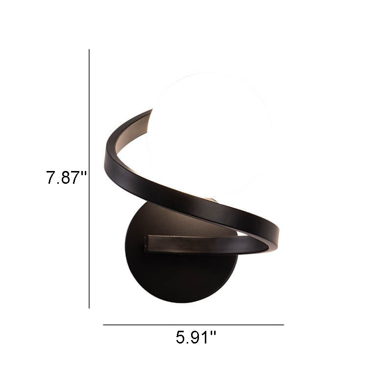 GlowFlex - Modern Curved Minimalist Wall Lamp made of Iron