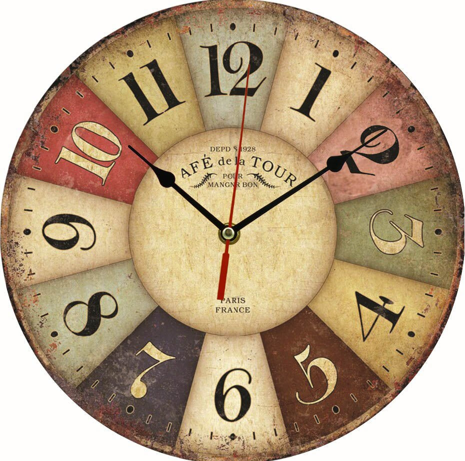 TrendTime - Modern Wooden Wall Clock