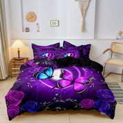 Children's Room - Luxury Butterfly Duvet Cover Bedding Set