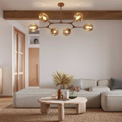 LumiRod - LED Pendant Lamp with Adjustable Length and Warm Light