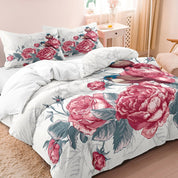 FloraDream - Flower Bird Soft Duvet Cover Bedding Set
