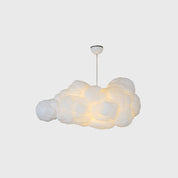 White Pendant Light with 2 Lampshades