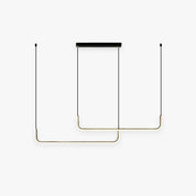 Edge - Modern LED Pendant Light in Metal and Silicone