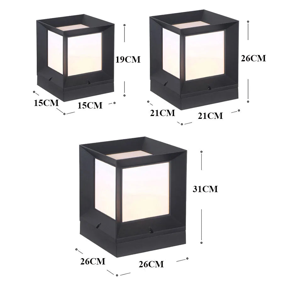 GeoGlimmer - Cube Floor Lamp