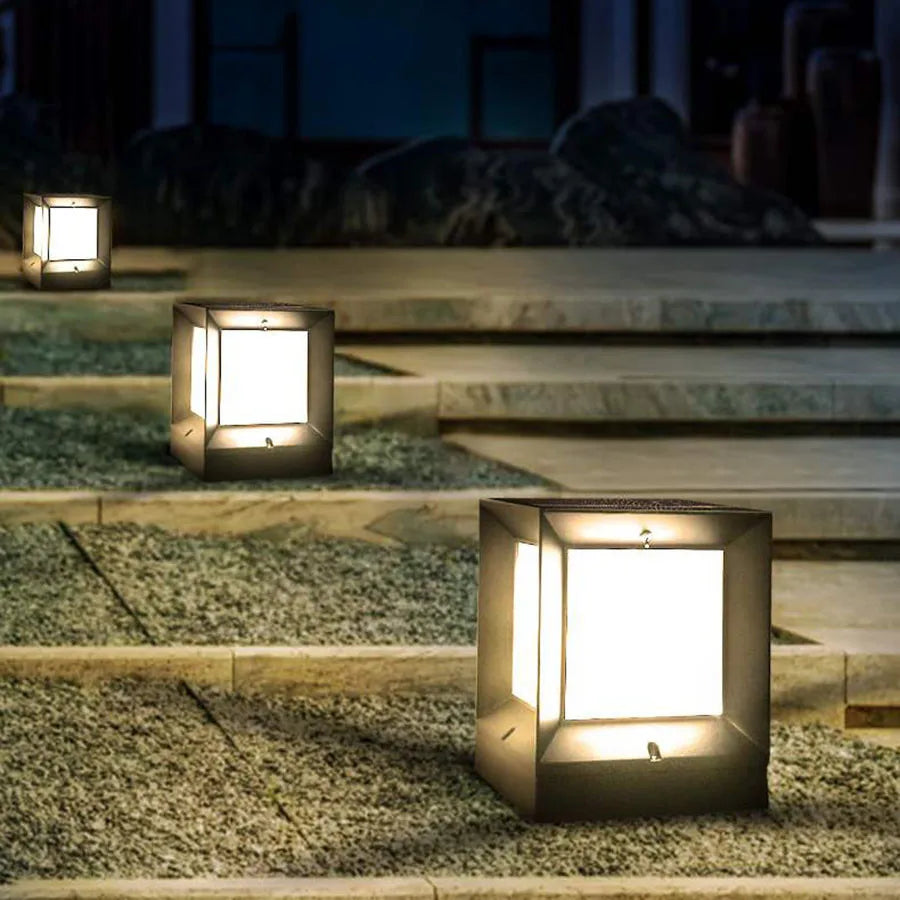 GeoGlimmer - Cube Floor Lamp