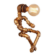 RoboShine - Sturdy Iron Robot Lamp