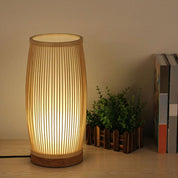 BambooGlow - Bamboo Table Lamp Night Light