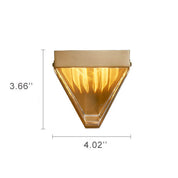 Lumino - Modern LED wall lamp with geometric pattern