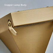 Lumino - Modern LED wall lamp with geometric pattern