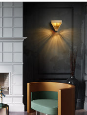 Lumino - Modern LED wall lamp with geometric pattern