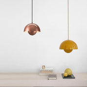 Half-Round Scandinavian Pendant Light Macaron