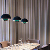Half-Round Scandinavian Pendant Light Macaron