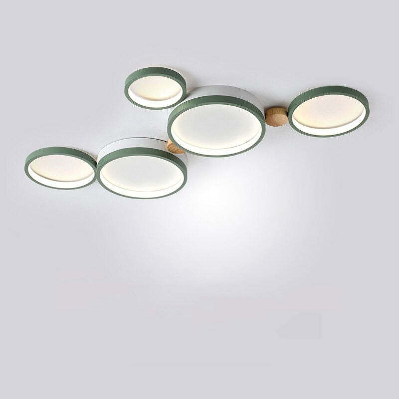 ChicLumineux - Ceiling Light in White and Grey Metal
