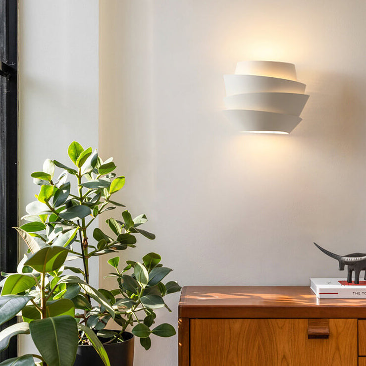 Luminique - Scandinavian Wall Lamp with Double Light Points in Iron