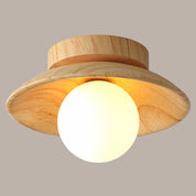ChicWood - Wooden Ceiling Lamp Design