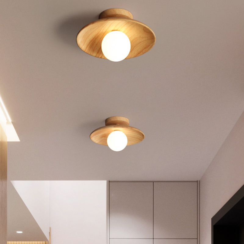 ChicWood - Wooden Ceiling Lamp Design