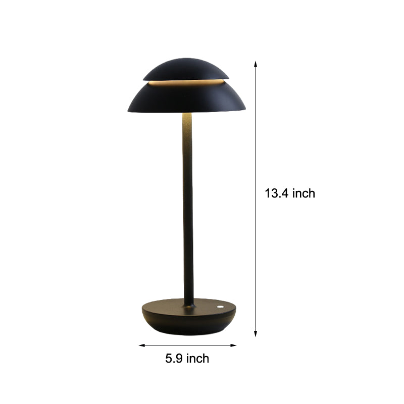ArtiGlow - Wireless Rechargeable Table Lamp with Integrated LED Lighting and Built-in Battery