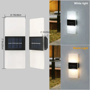 AuroraSolar - Solar LED Outdoor Wall Lamp