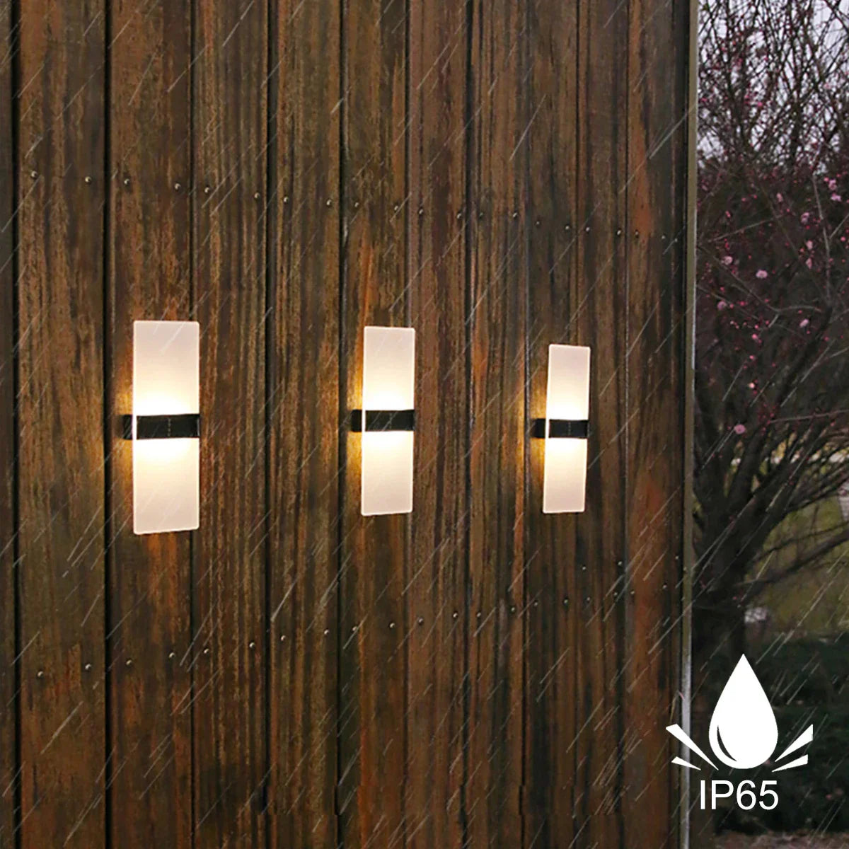 AuroraSolar - Solar LED Outdoor Wall Lamp