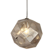 LightDesign - Geometric Round Pendant Lamp in Electrolytic Metal