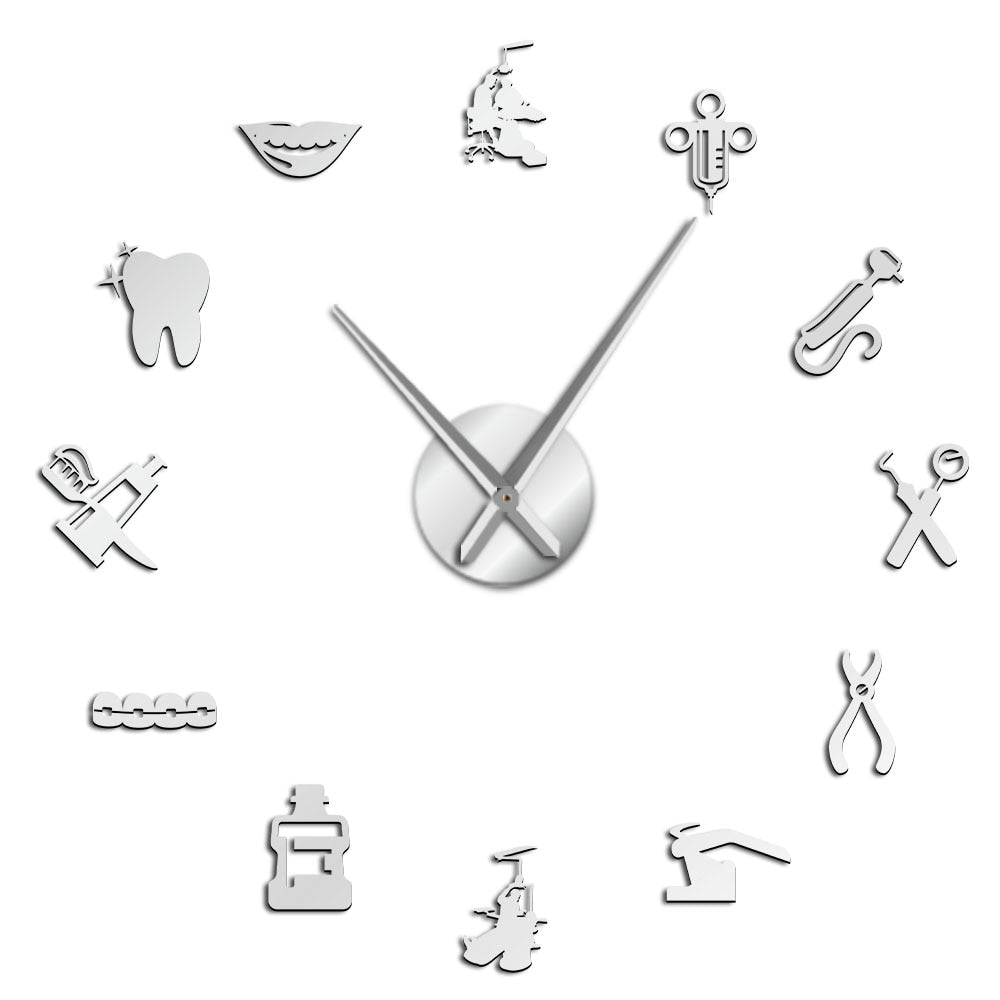 Giant Clock for Dental Practices - Enhance the Efficiency of Your Practice!