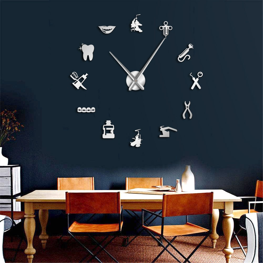 Giant Clock for Dental Practices - Enhance the Efficiency of Your Practice!