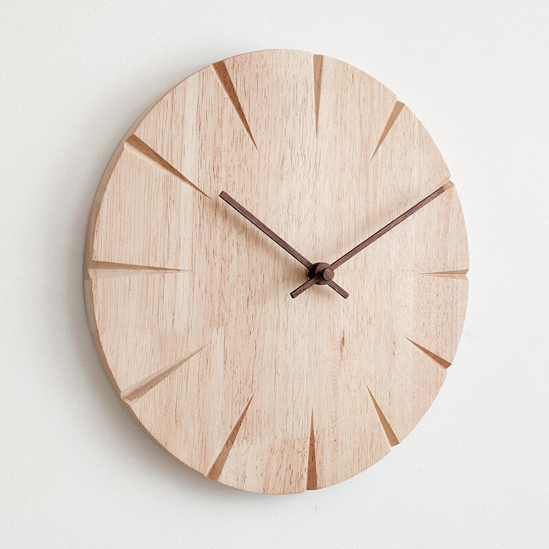 CraftTime - Stylish Wooden Carved Clock
