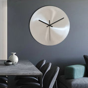 Sleek Stainless Steel Wall Clock