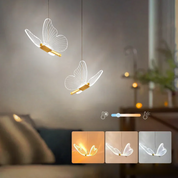 ButterflyGleam - LED Pendant Lights in Butterfly Shape