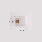GloBrite - Modern wall lamp in cylindrical shape with 1 light