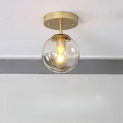 GlobeLumi - Modern Glass Ceiling Light