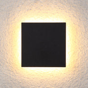 Orr Modern Minimalism LED Wall Lamps Black Metal Garden Hall