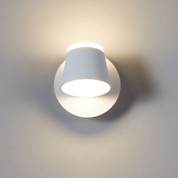 Nordic Rotatable Cylinder Shade LED Wall Lamp 1/2/3 Flames