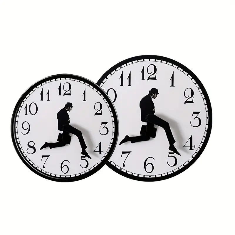 TimeChic - Ministry of Funny Running Wall Clock
