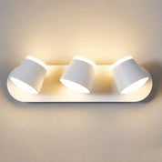 Nordic Rotatable Cylinder Shade LED Wall Lamp 1/2/3 Flames