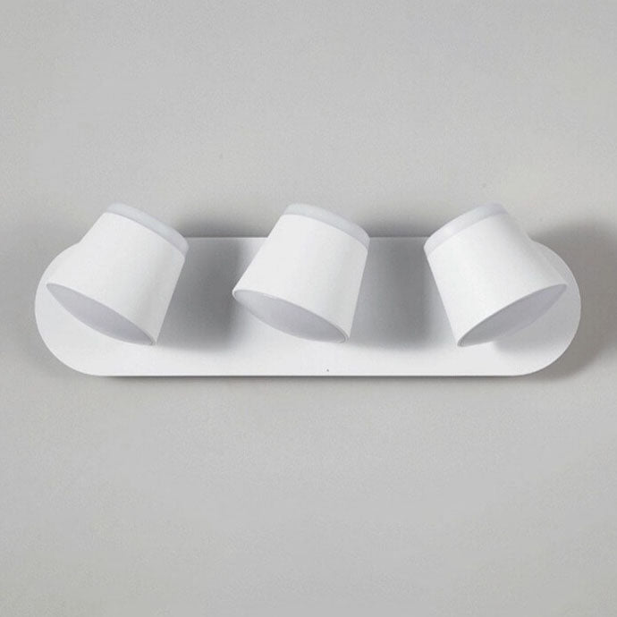 Nordic Rotatable Cylinder Shade LED Wall Lamp 1/2/3 Flames