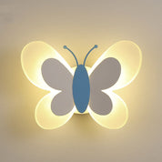 LuminoArt - Creative Butterfly LED Wall Lamp with 1 Light in Acrylic