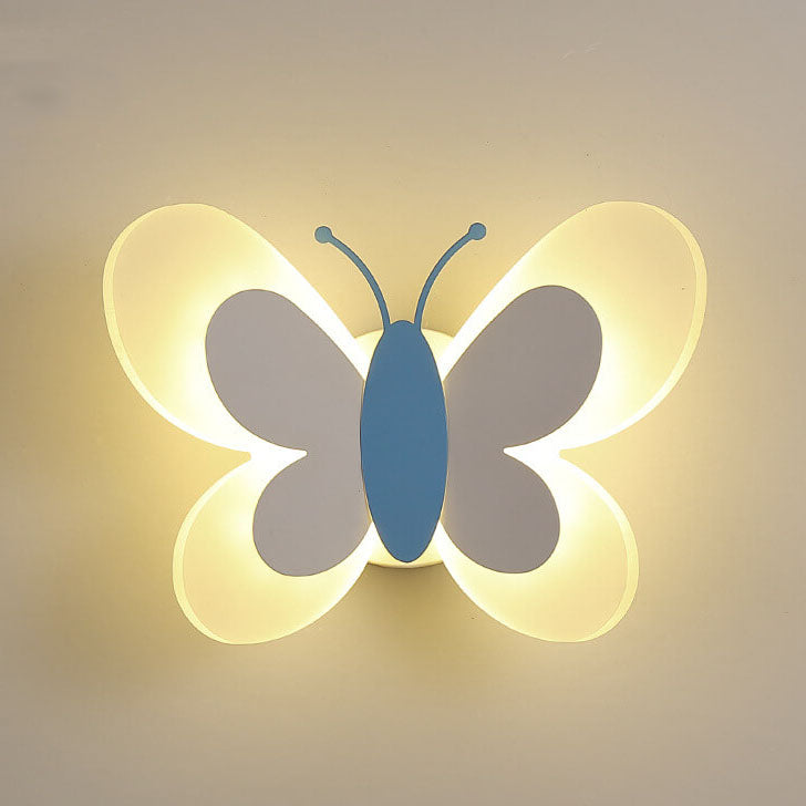 LuminoArt - Creative Butterfly LED Wall Lamp with 1 Light in Acrylic