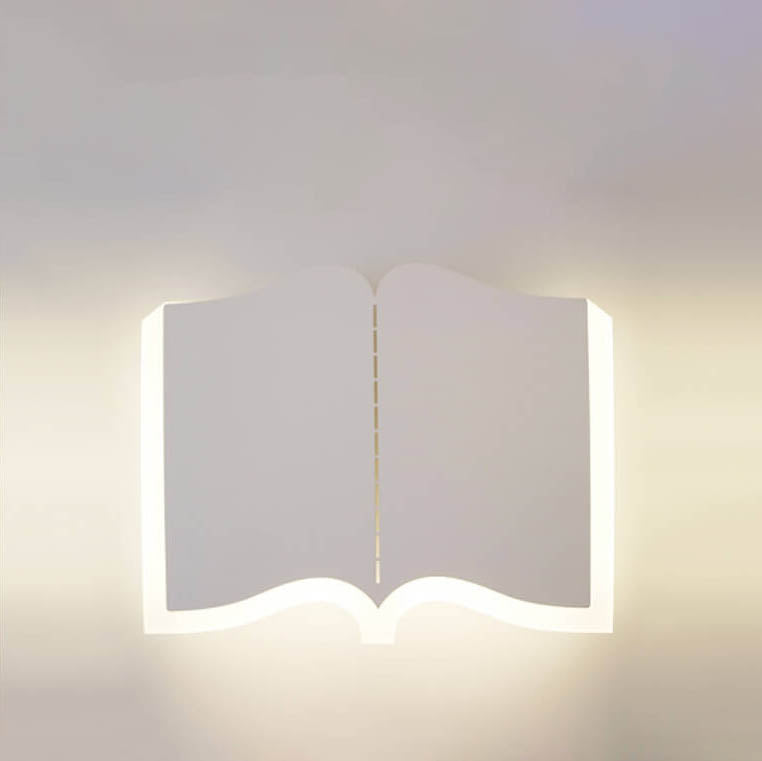 LichtHaus - Modern book-shaped LED wall lamp made of iron