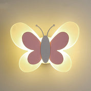 LuminoArt - Creative Butterfly LED Wall Lamp with 1 Light in Acrylic