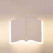 LichtHaus - Modern book-shaped LED wall lamp made of iron