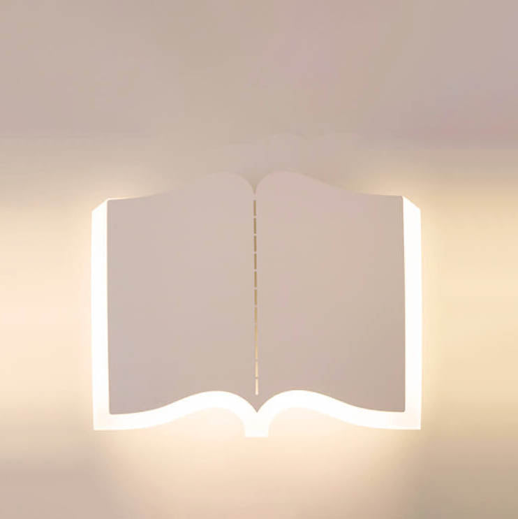 LichtHaus - Modern book-shaped LED wall lamp made of iron