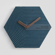 ColorWave - Vibrant Dance of Colours Wall Clock