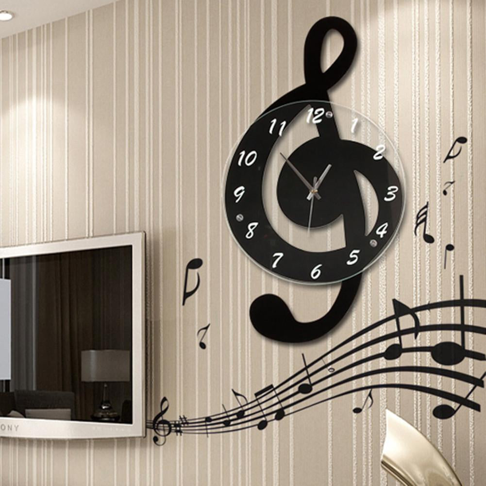 HarmonyTime - Musical G-Clef Wall Clock