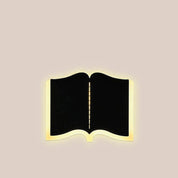 LichtHaus - Modern book-shaped LED wall lamp made of iron