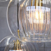AmberSphere - Elegant Pendant Light