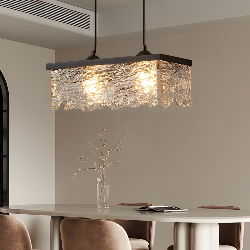 ChicLuxe – Elegant Glass Chandelier