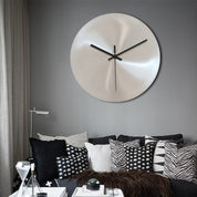Sleek Stainless Steel Wall Clock