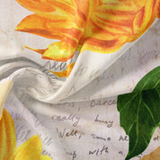 SunsetDream - Sunflower Floral Duvet Cover Bedding Set | Gogh | France | Beautiful Garden